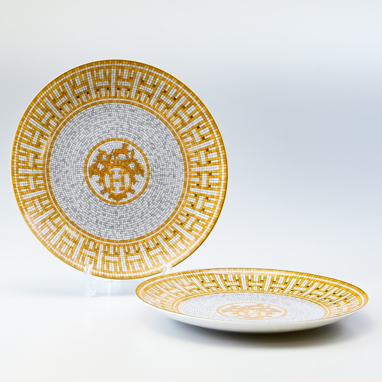 楽天市場】エルメス HERMES モザイク ヴァンキャトル 026007P 21cm