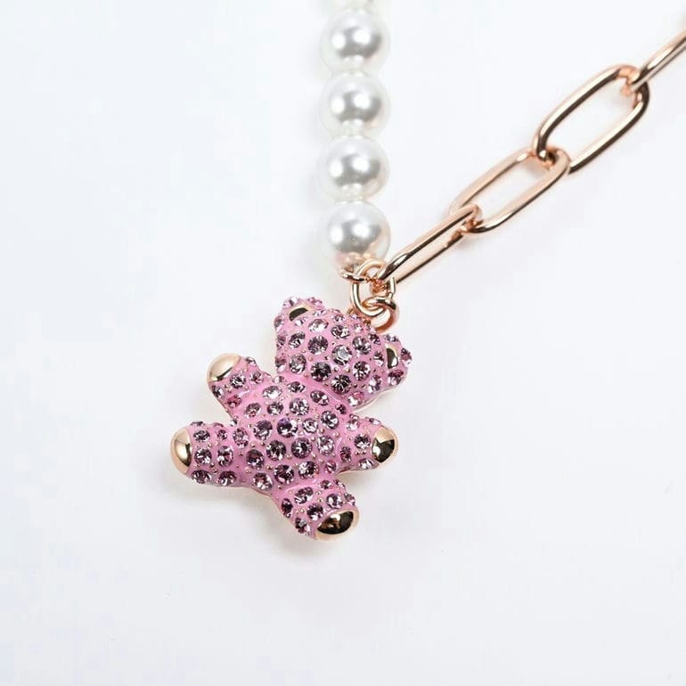 楽天市場】スワロフスキー SWAROVSKI ブレスレット Teddy ピンク