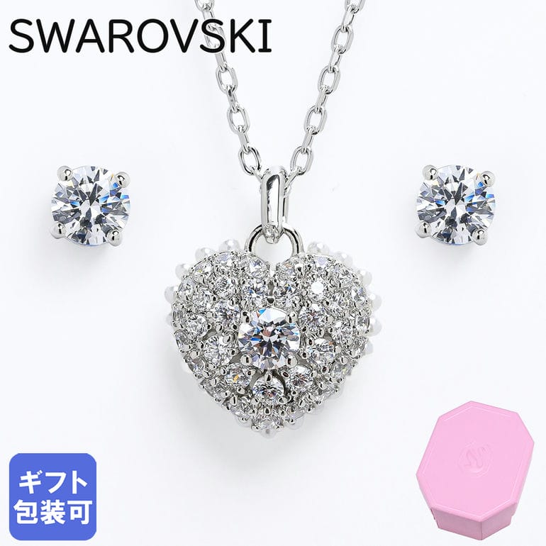 楽天市場】スワロフスキー SWAROVSKI ネックレス ピアス セット