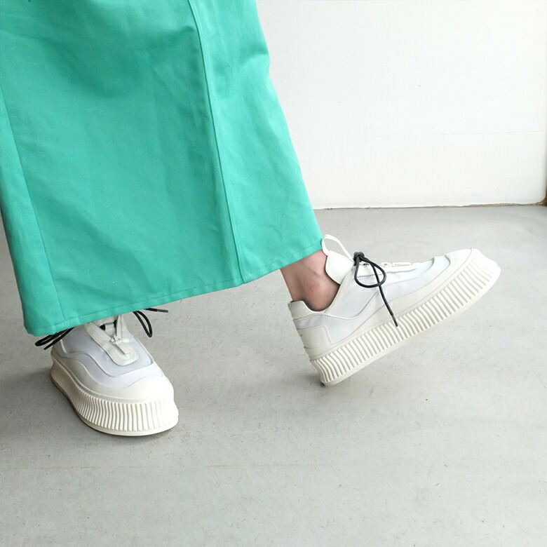 楽天市場】MANA マナ レディース スニーカー 白 グレー ブロック