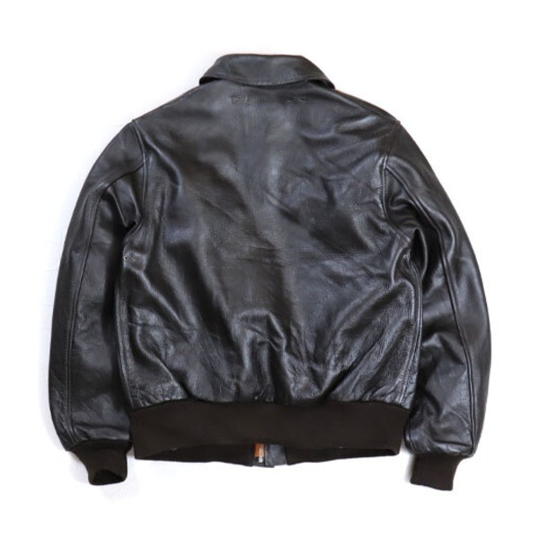 楽天市場】アメリカ軍 A2 レザージャケット 44 ダークブラウン