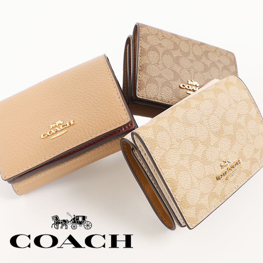 楽天市場】COACH 三つ折り 財布 折り畳み 91806 IMDQC オリガミ