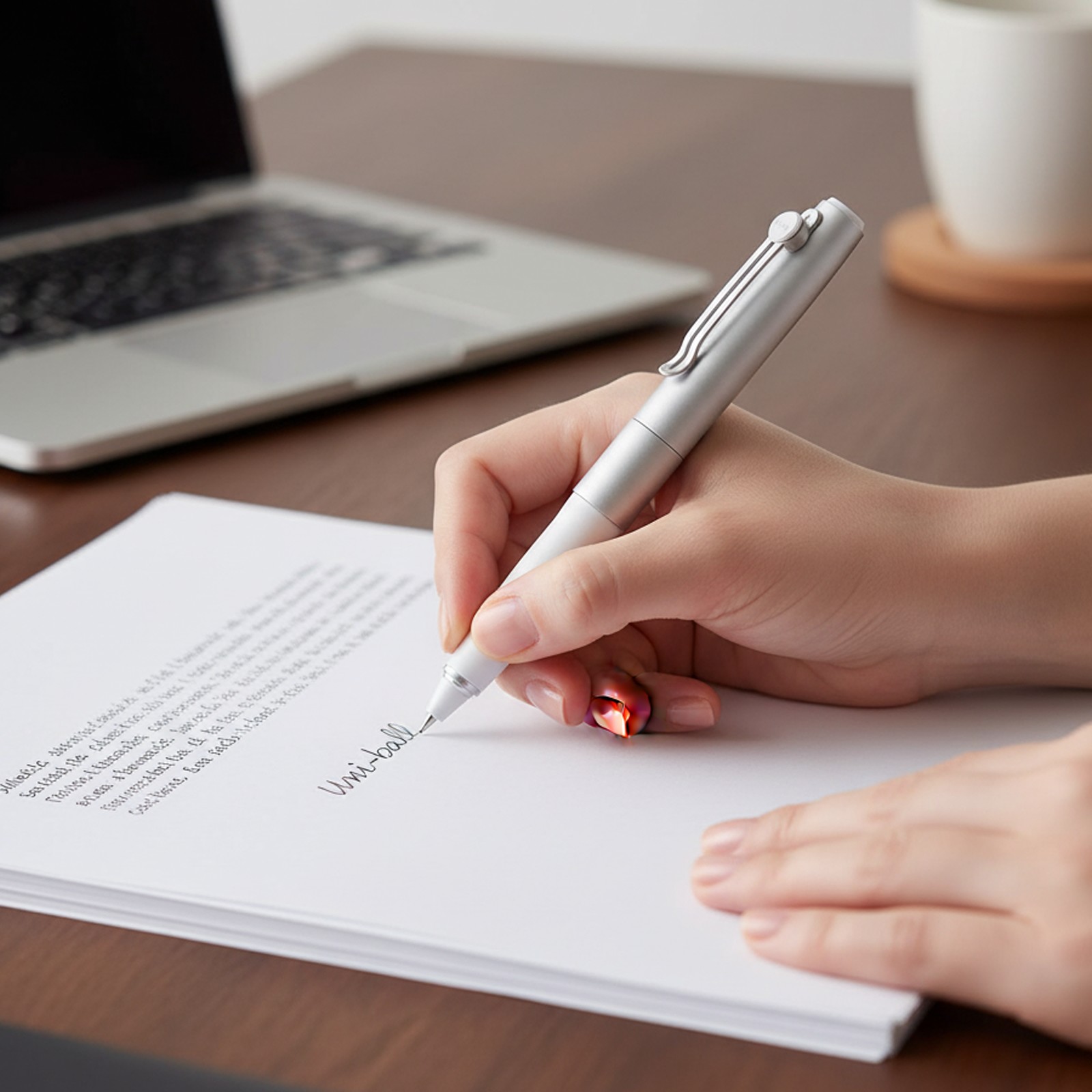 楽天市場】三菱鉛筆 uniball ZENTO シグ二チャーモデル 0.38mm UB-ZH