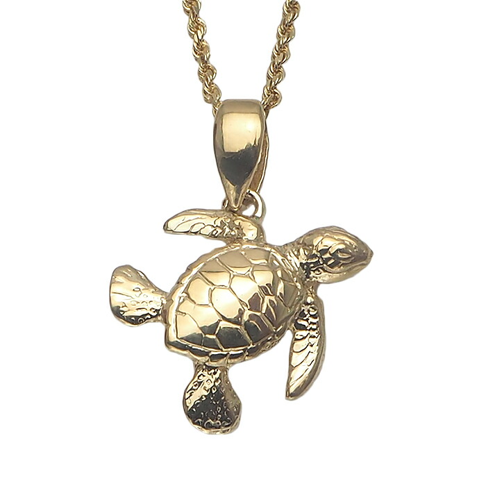 楽天市場】ハワイアンジュエリー ネックレス ペンダント トップ 14K