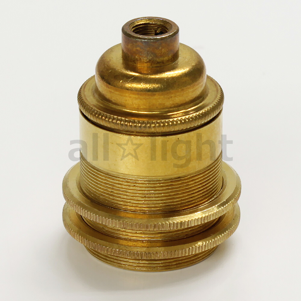 楽天市場】☆ E26真鍮ソケット ソケットリング2個付き E26口金用