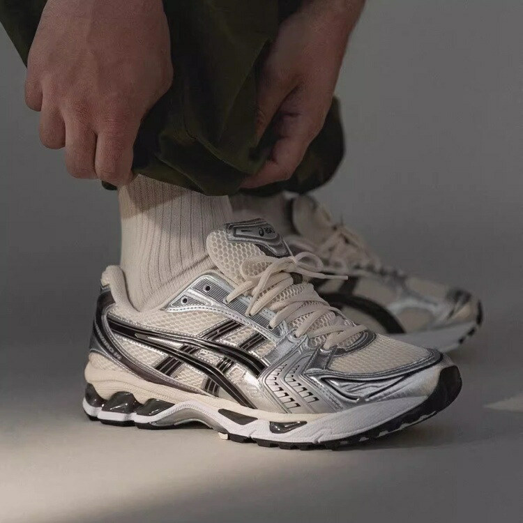 楽天市場】Asics Gel-Kayano 14 Cream Black アシックス ゲル カヤノ14