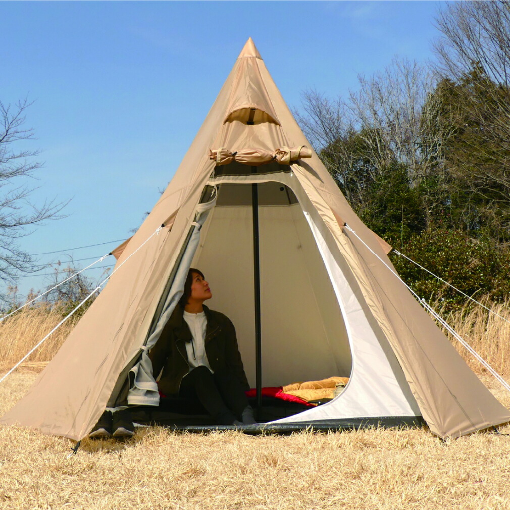 楽天市場】イグニオ ティピー型テント IG 22300TRT キャンプ ドーム