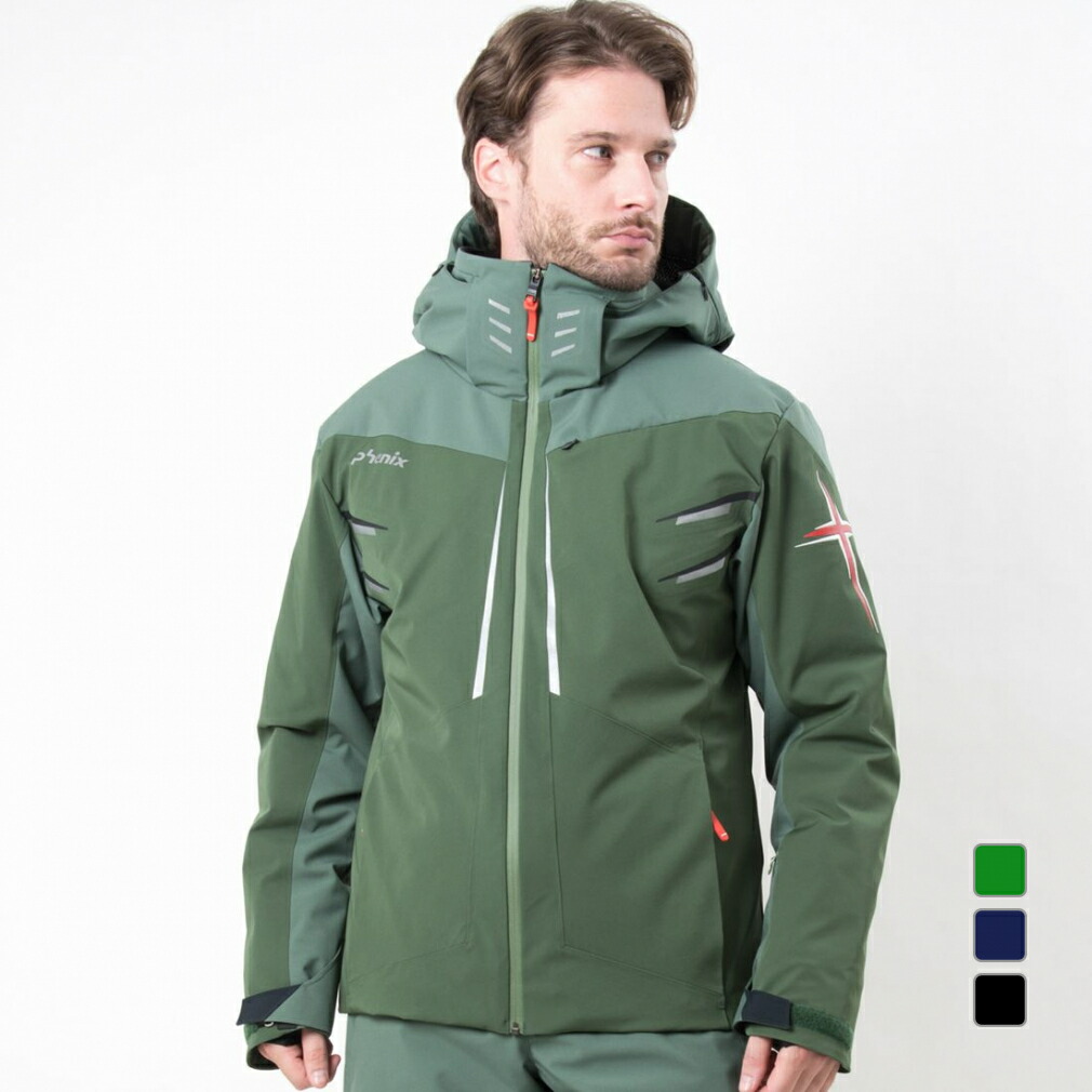 楽天市場】phenix スキーウェア（カラーグリーン）（スキー用ウェア