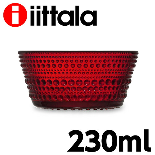 楽天市場】イッタラ ボウル カステヘルミ 230ml クランベリー iittala