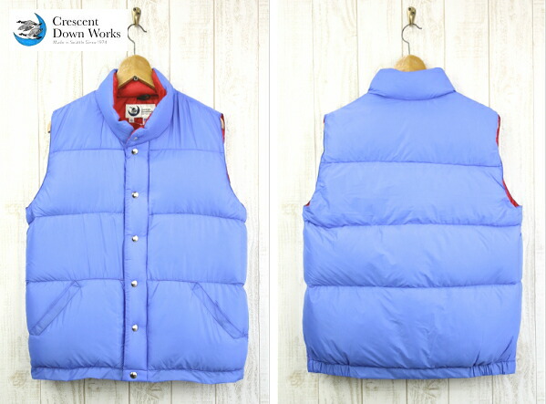 楽天市場】CRESCENT DOWN WORKS クレセントダウンワークス DOWN VEST