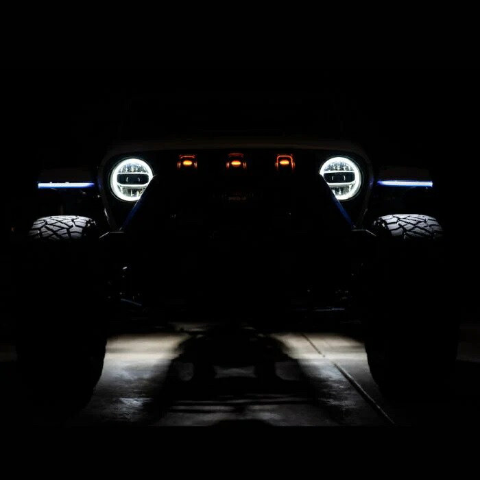 楽天市場】Quake LED クエイク HDX 照明効果付き スリム DRL