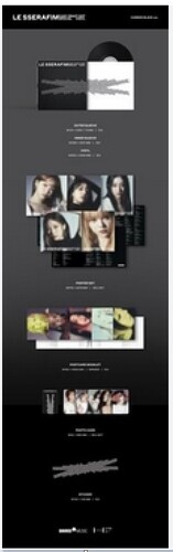 楽天市場】【輸入盤LPﾚｺｰﾄﾞ】【新品】LE SSERAFIM / EASY-CRAZY-HOT