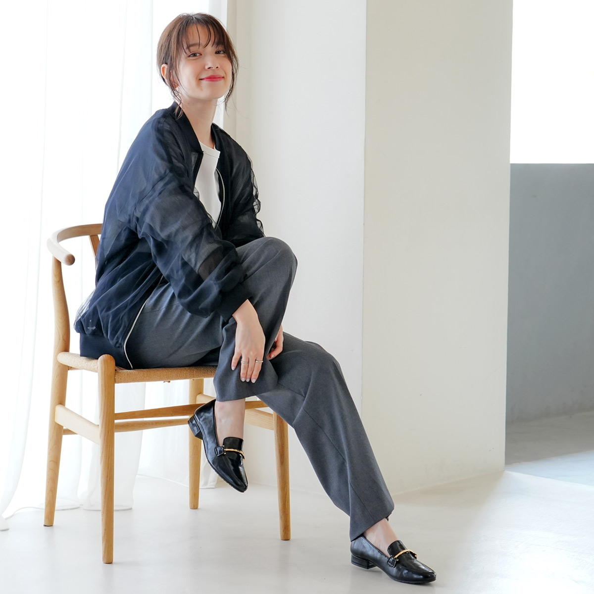 楽天市場】10%offクーポン◇ローファー ローヒール 晴雨兼用 生活防水