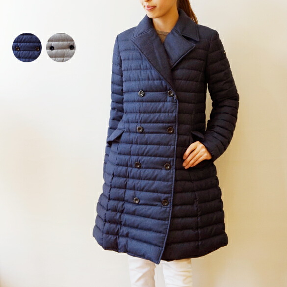 楽天市場】TATRAS タトラス ダブルブレスト ウール地 ダウンコート