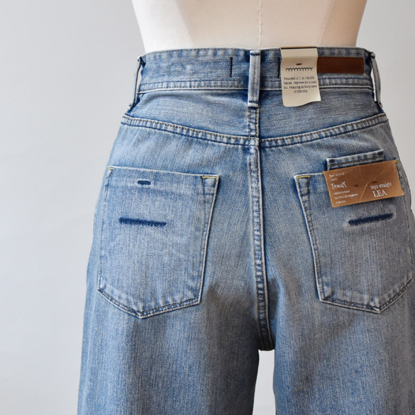 楽天市場】YANUK ヤヌーク Trick Denim ボーイズストレート LEA TVS