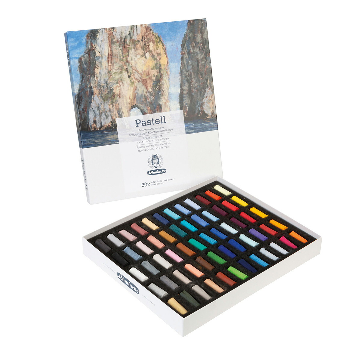 楽天市場】ソフトパステル60色セット（ハーフスティック） セット