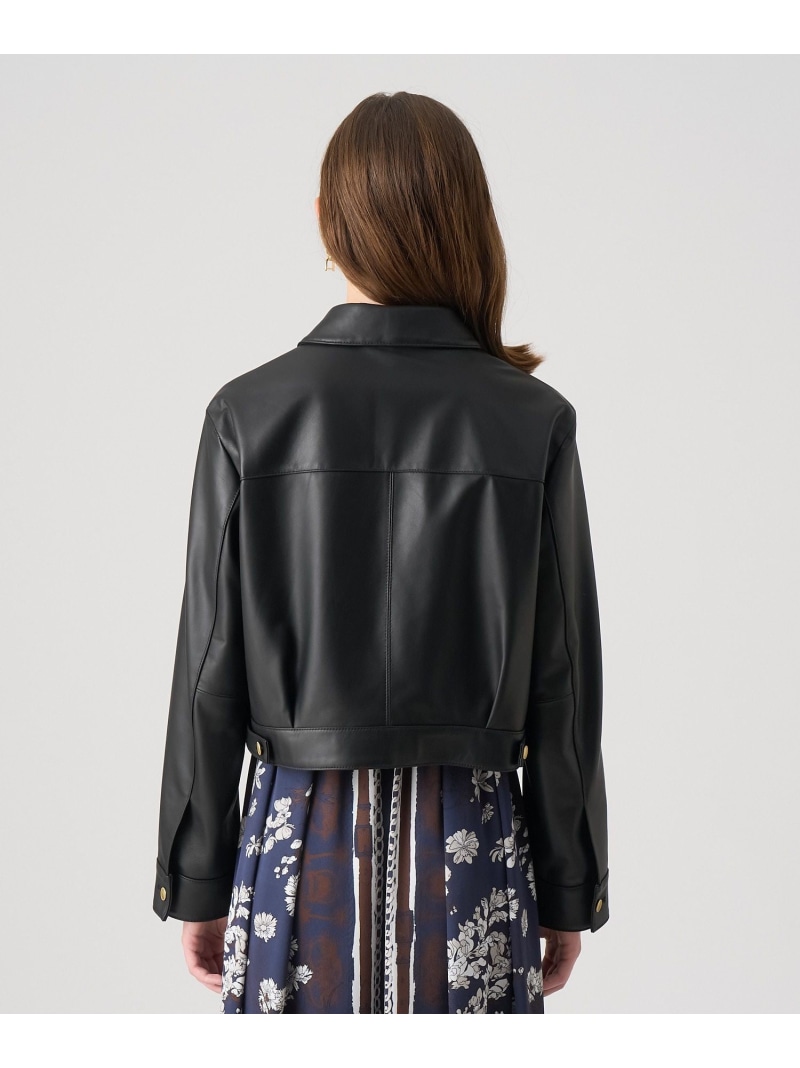 楽天市場】【SALE／30%OFF】ラムレザーステンカラー ジャケット ANAYI