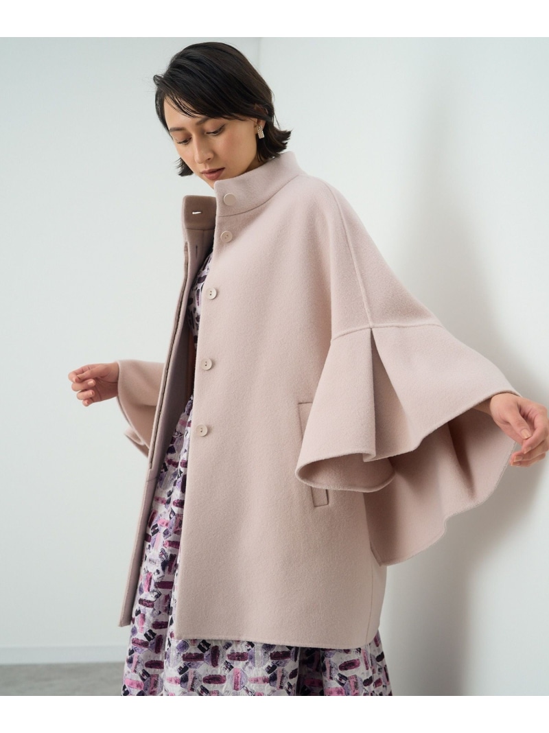 楽天市場】【SALE／40%OFF】ウールナイロンリバーケープコート ANAYI