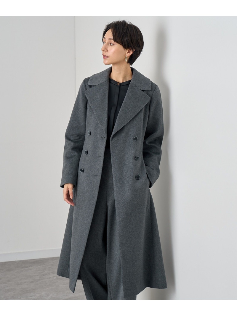 楽天市場】カシミヤドレストレンチコート ANAYI アナイ ジャケット