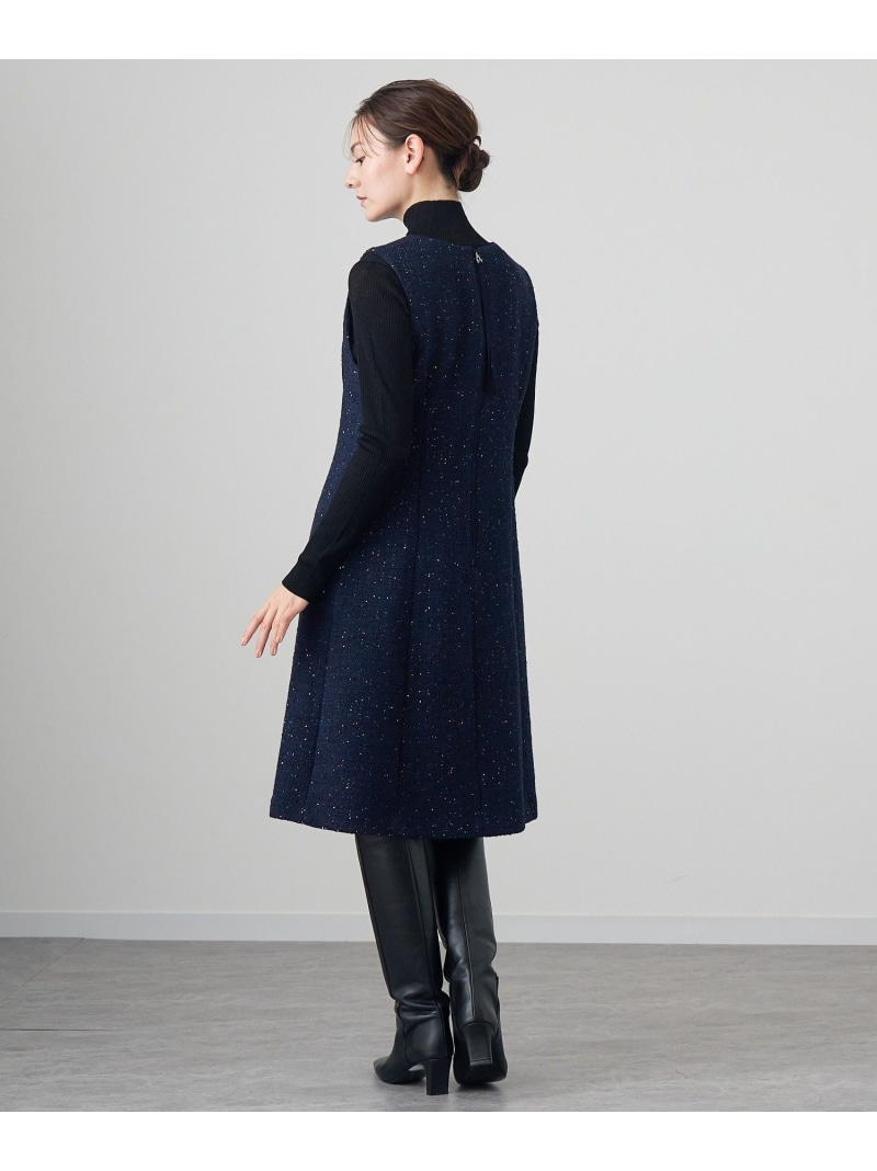 楽天市場】コズミックツイードジャンパースカート ANAYI アナイ