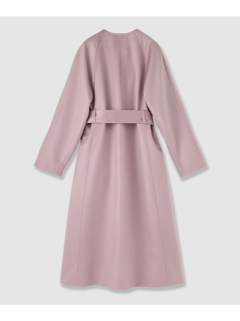 楽天市場】カシミヤベルト付きクルーコート ANAYI アナイ ジャケット