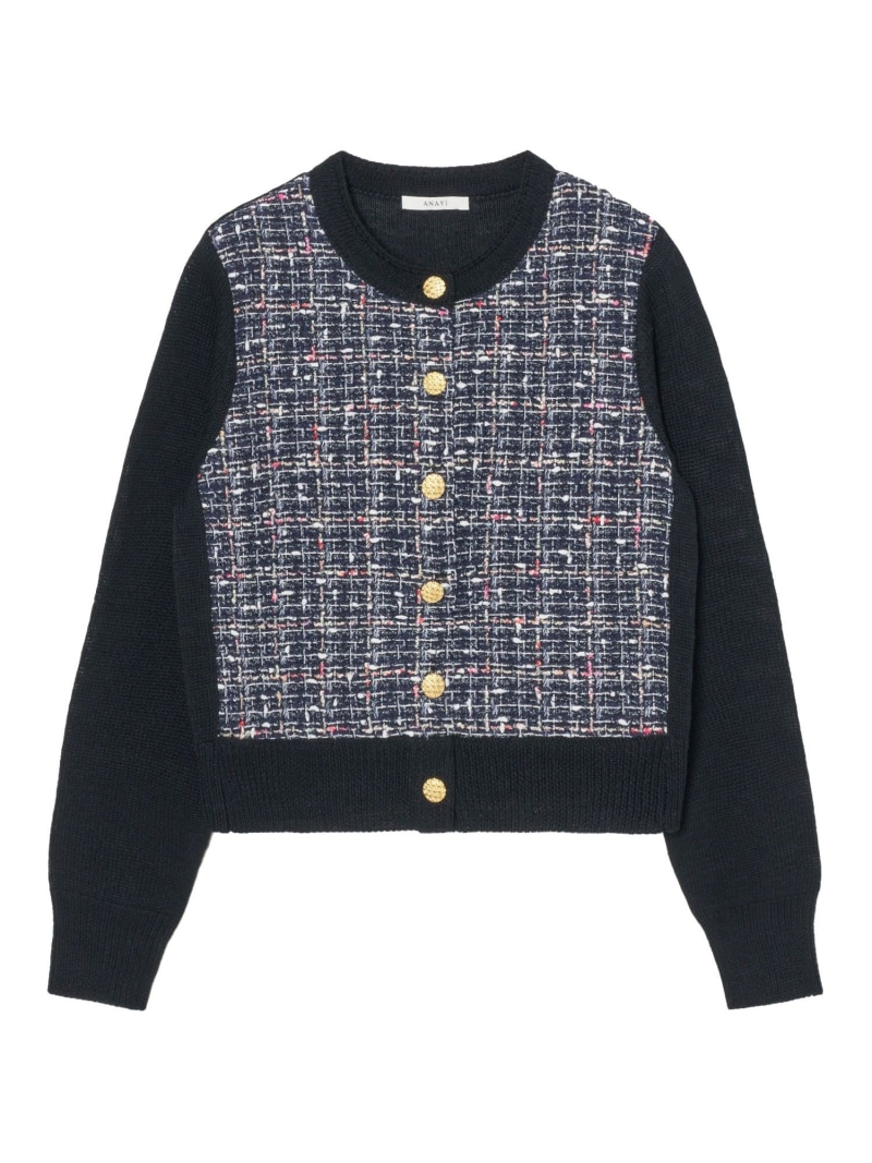 楽天市場】【SALE／50%OFF】ミックスチェックツイードコンビ