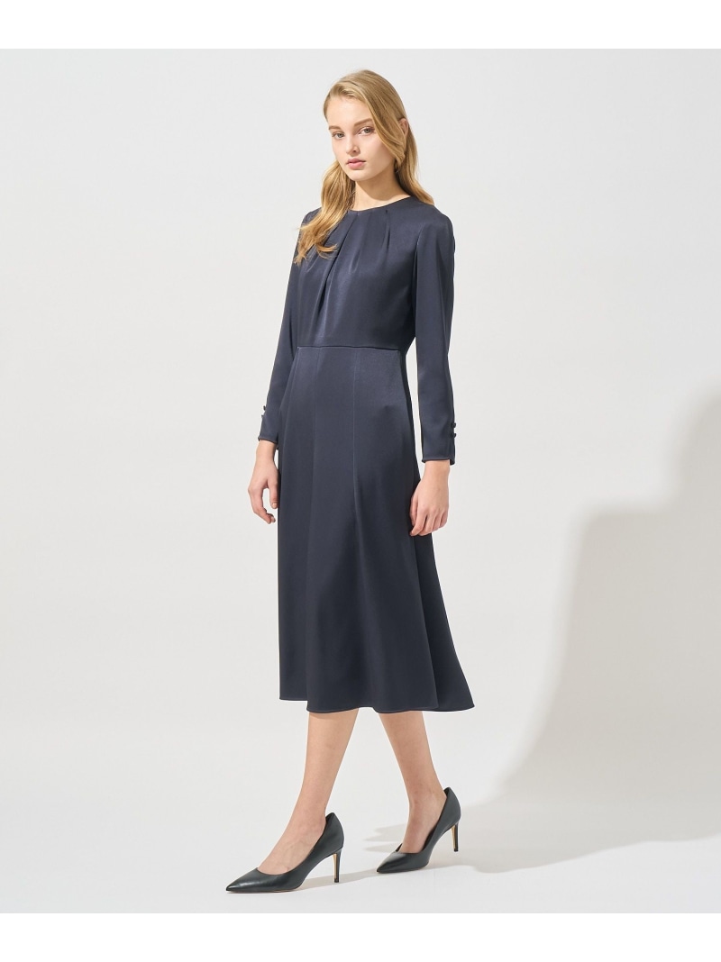 楽天市場】【Eternal Line 2025】トリアセサテンフレア ワンピース