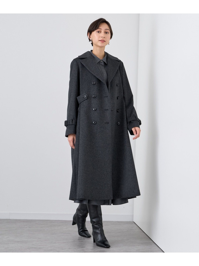 楽天市場】【SALE／30%OFF】カシミヤシャギードレスコート ANAYI