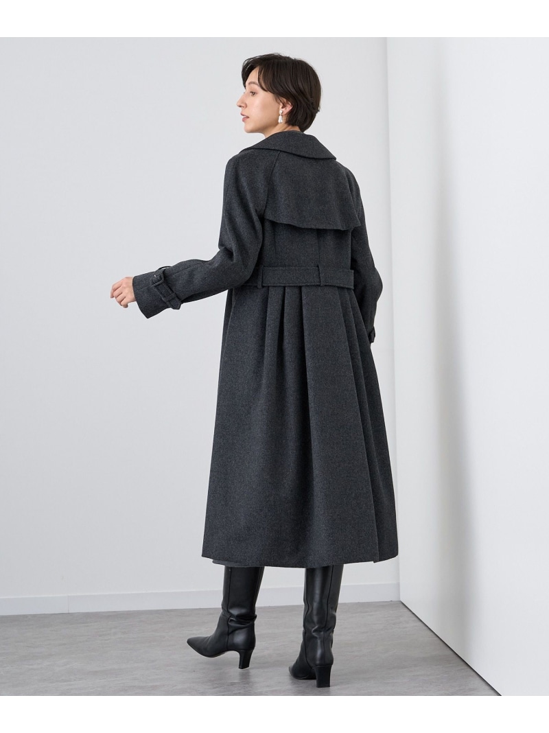 楽天市場】【SALE／30%OFF】カシミヤシャギードレスコート ANAYI