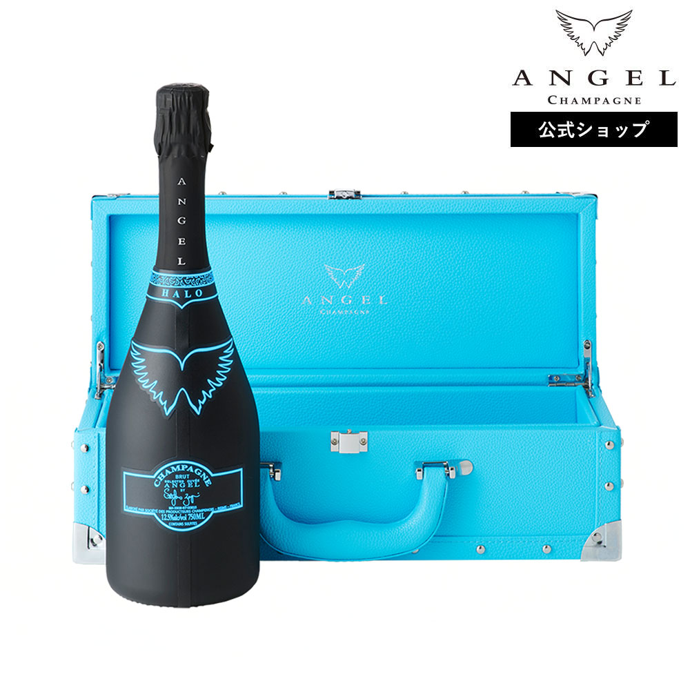 楽天市場】【公式限定ラッピング】ANGEL CHAMPAGNE NV Brut HALO Blue
