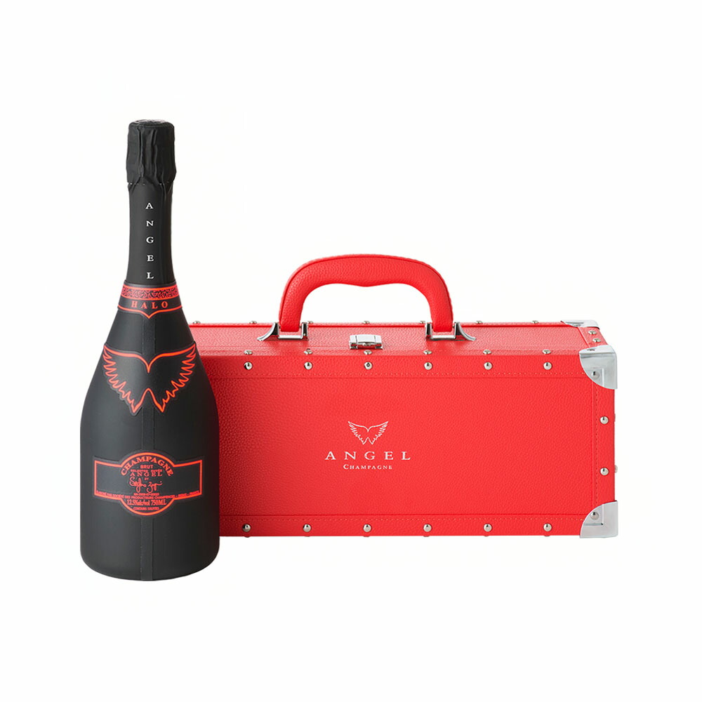 楽天市場】【公式限定ラッピング】ANGEL CHAMPAGNE NV Brut HALO Red