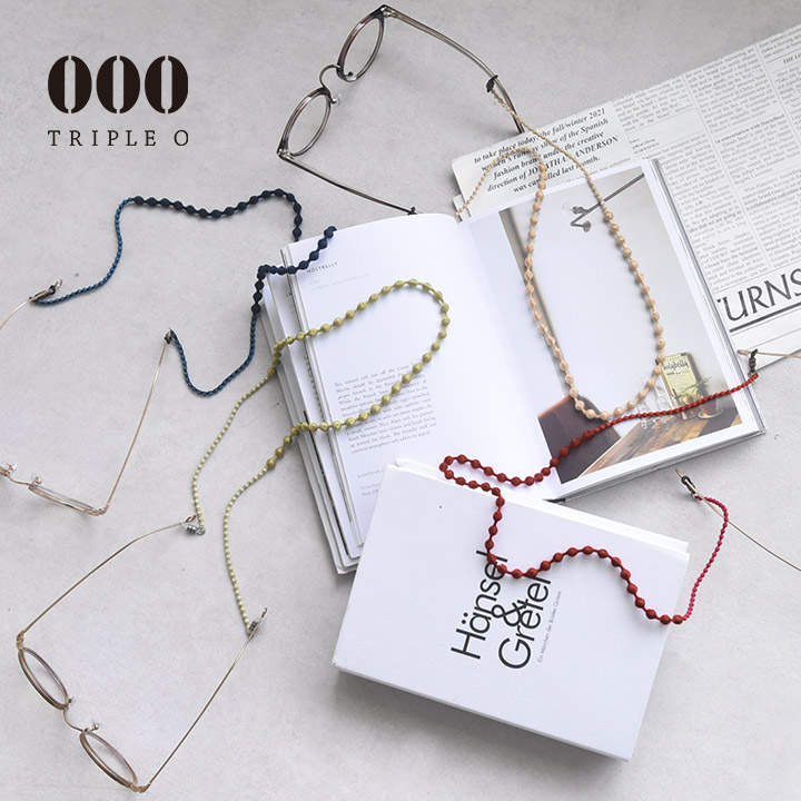 楽天市場】000 トリプル・オゥ 軽いつけ心地のグラスコード めがね