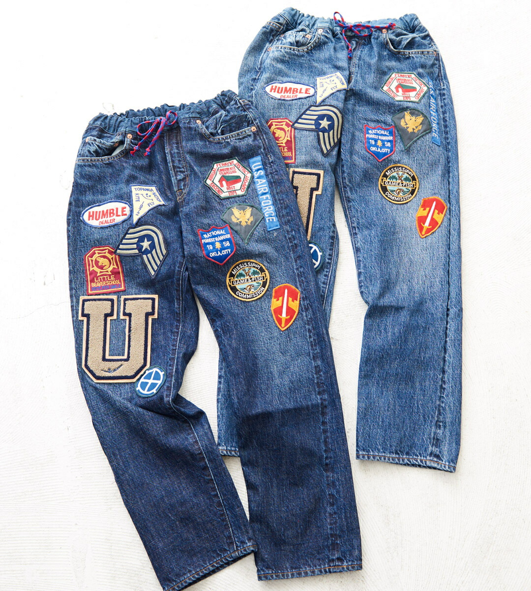 楽天市場】ワッペンデニム / DENIM DUNGAREE (デニムアンドダンガリー