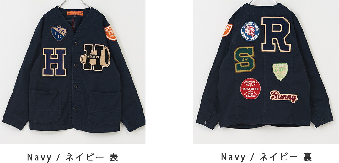 楽天市場】ワッペンジャケット / DENIM DUNGAREE (デニムアンド