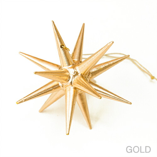 楽天市場】金の星 立体（小）【ベツレヘムの星（ドイツ/Albin