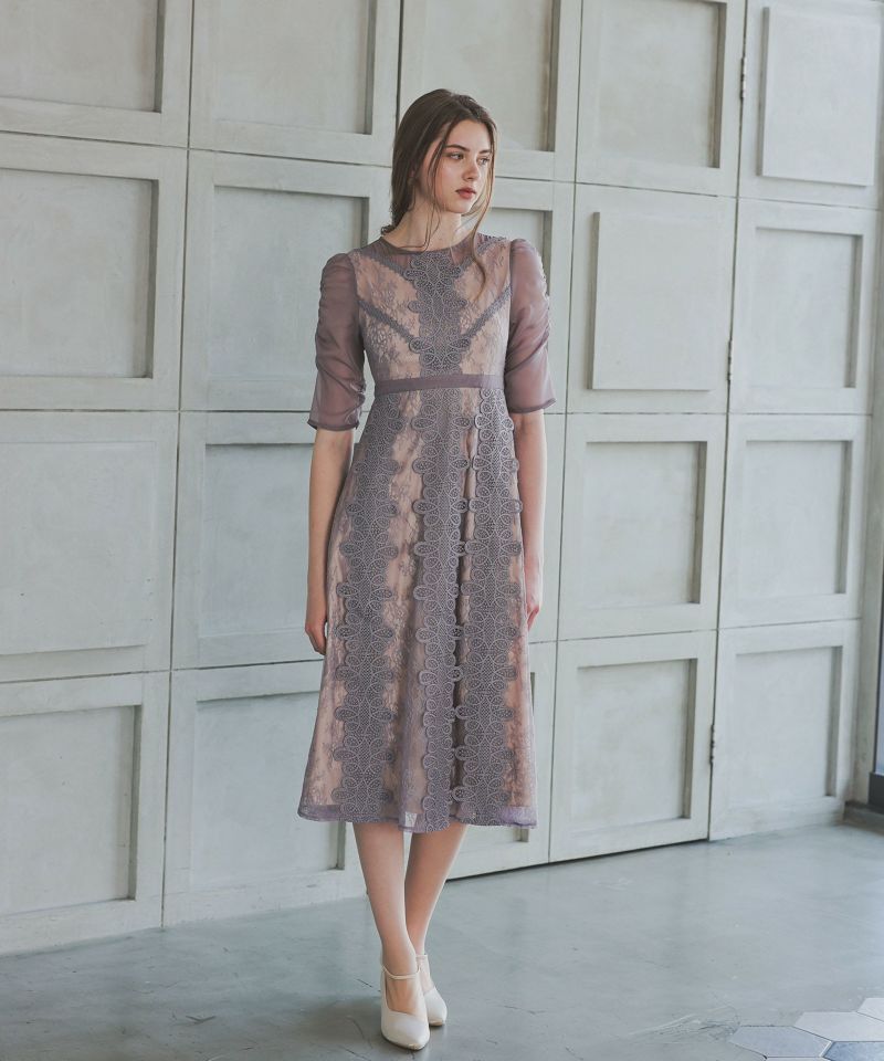 楽天市場】【公式】 ANDRESD アンドレスド 【 puff sleeve motif lace