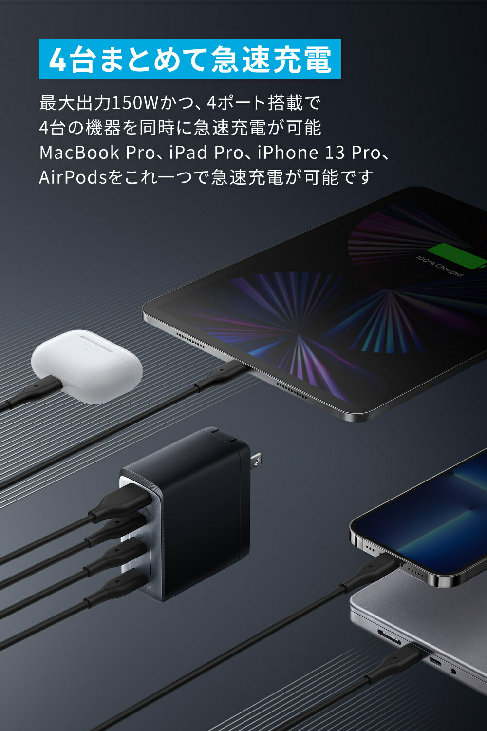 楽天市場】【期間限定セール実施中 3/11まで】Anker 747 Charger