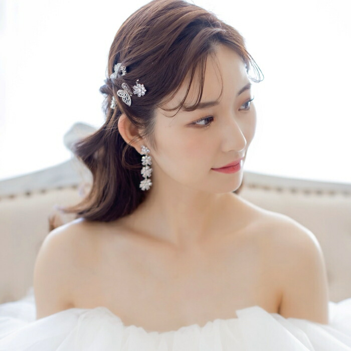 楽天市場】【お花と蝶々のアレンジピンセット】アレンジピン スター