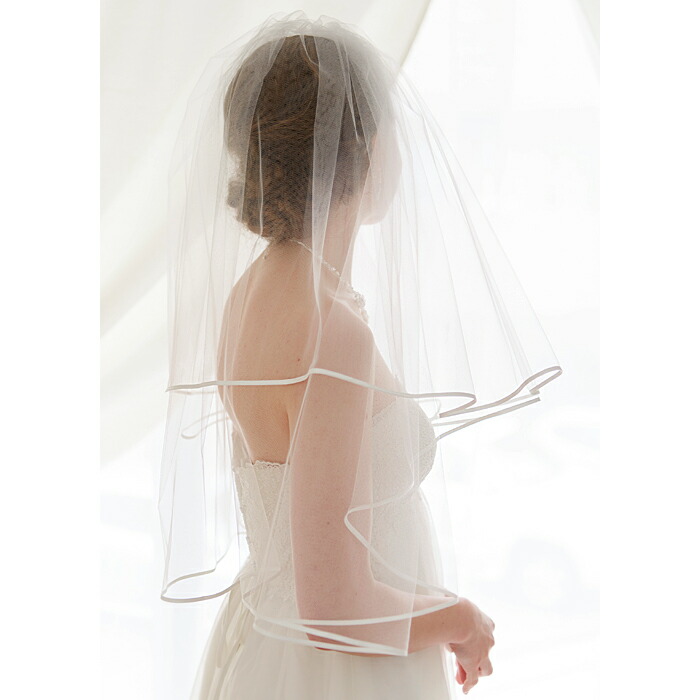 楽天市場】【日本製】【サテンパイピングベール】 【大人スッキリ