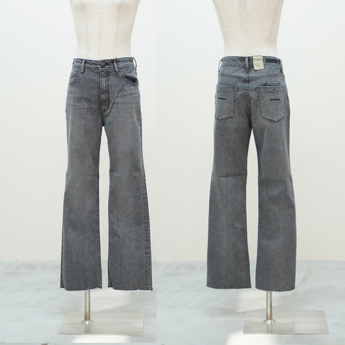 楽天市場】ポイント20倍！ YANUK ヤヌーク セミフレア │デニム パンツ