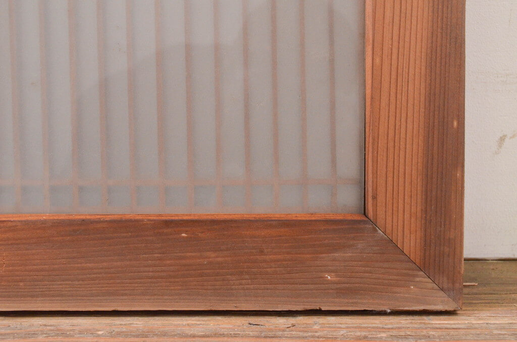 楽天市場】▽現状販売▽ アンティーク建具 筬欄間 2枚 セット 片面