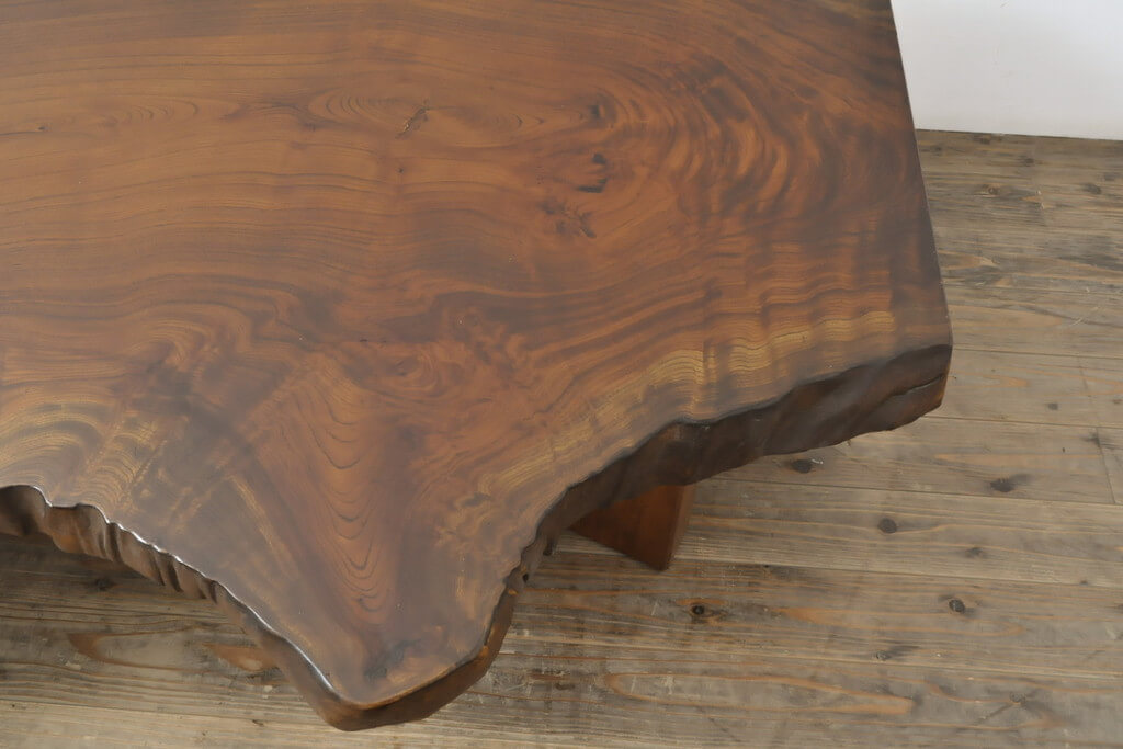 楽天市場】【中古】 美品 ☆事前問合せ必須☆ 座卓 欅材 ケヤキ材 一枚