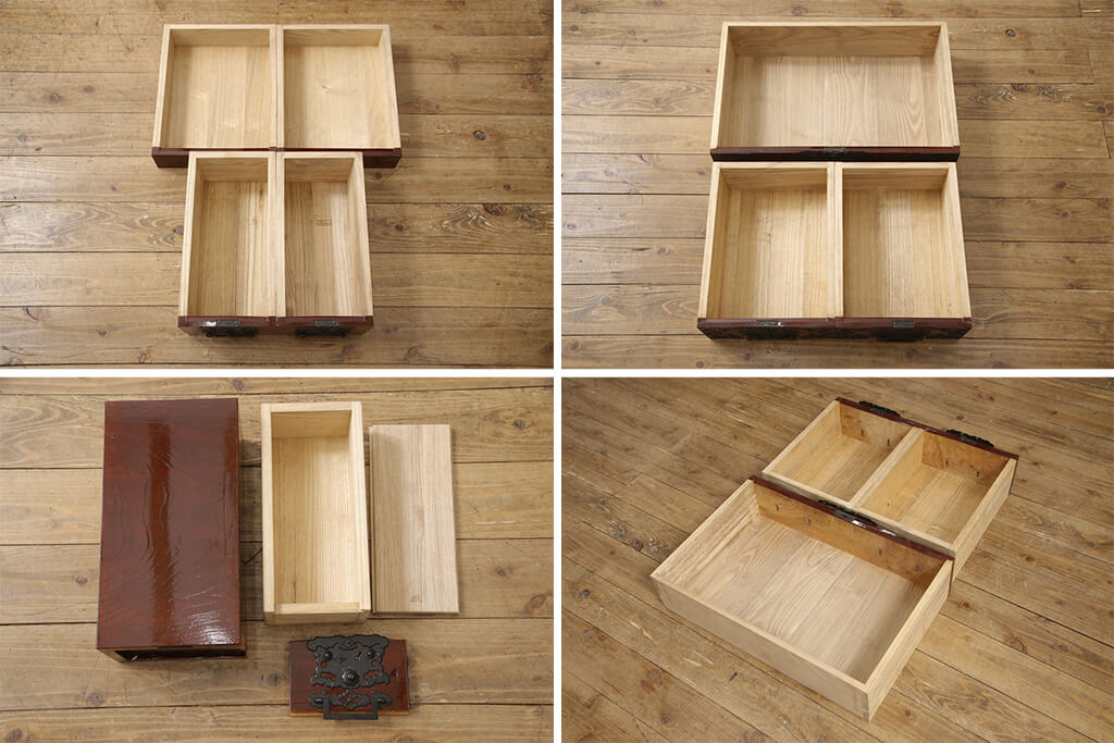 楽天市場】☆事前問合せ必須☆ 和製ビンテージ 佐渡船箪笥 工芸品 総欅