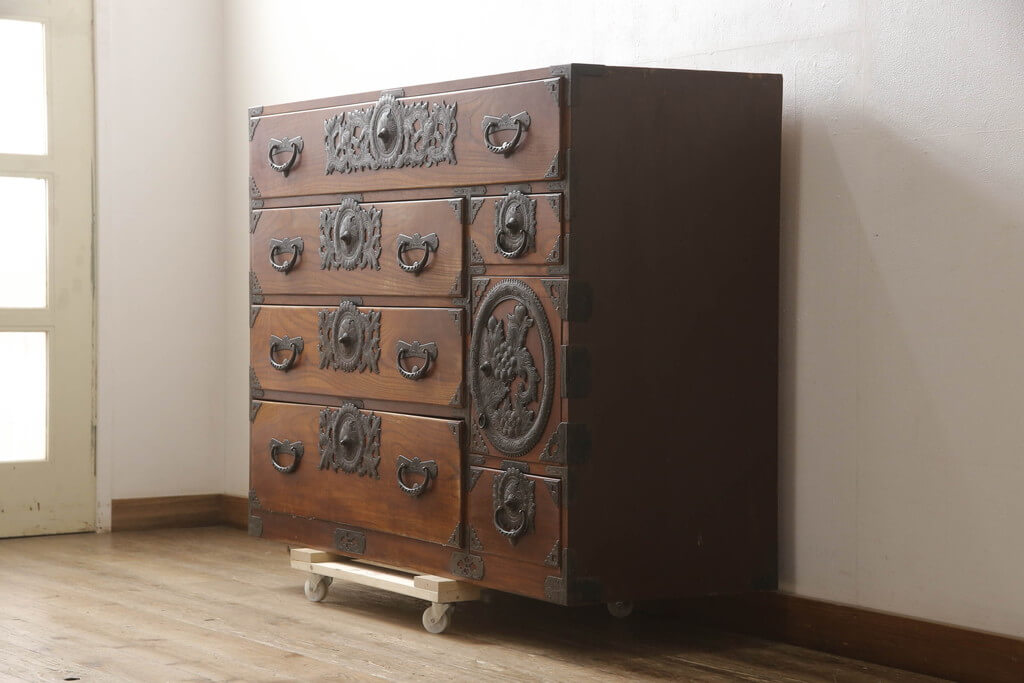 楽天市場】☆事前問合せ必須☆ 和製アンティーク 明治期 仙台箪笥 上手