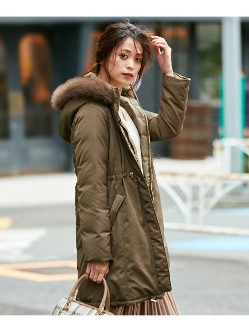 楽天市場】【SALE／50%OFF】【4WAY】リバーシブルロングダウン ANY SIS