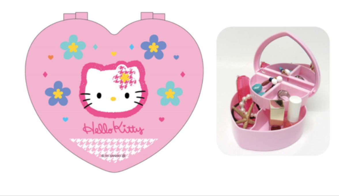 楽天市場】【サンリオキャラクターズ】ハート型小物入れ【カオハナ