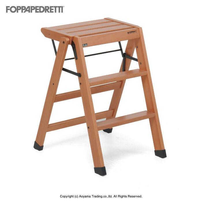 楽天市場】イタリア・フォッパぺドレッティ(FOPPAPEDRETTI) 木製 脚立