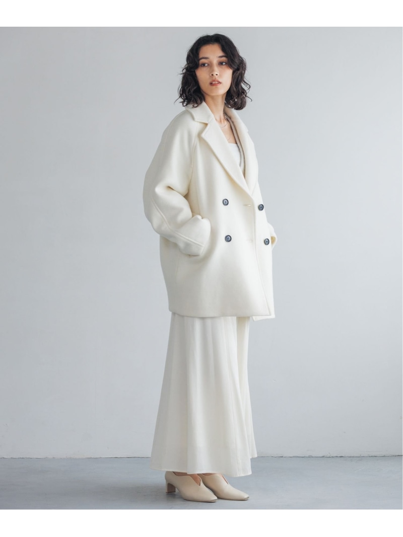 楽天市場】【SALE／21%OFF】スーパー100メルトンジャケットコート A