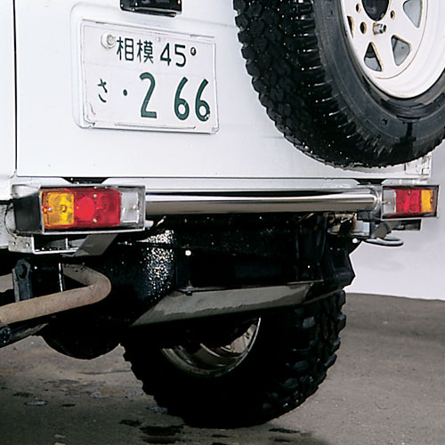 楽天市場】リアステンレスバンパー（小型ランプ変更タイプ） ジムニー