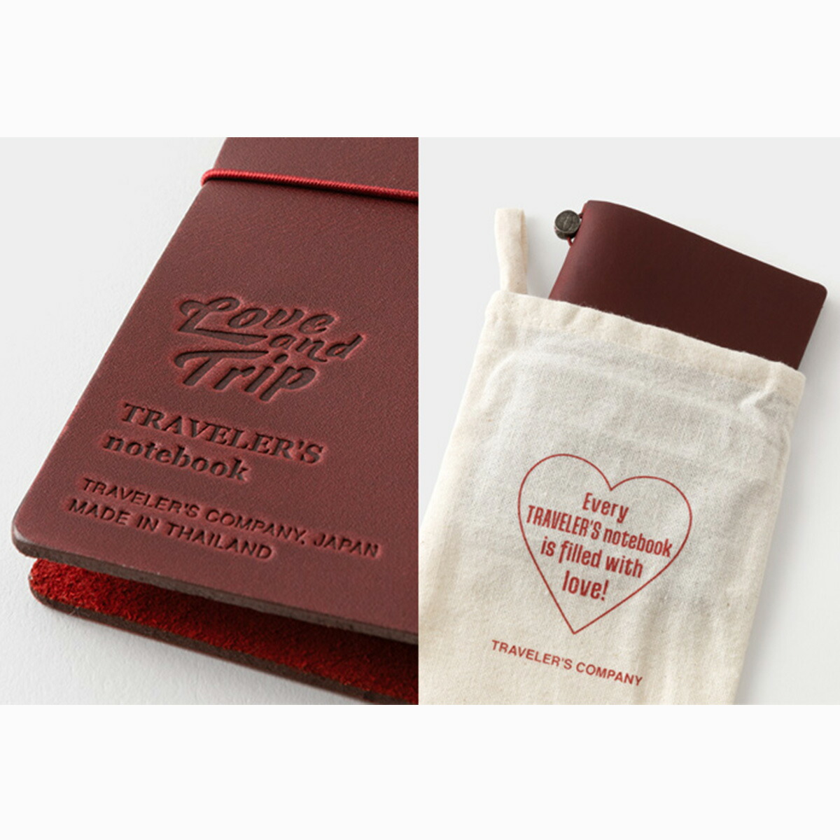 楽天市場】アピオ 文房具【トラベラーズノート LOVE AND TRIP レッド